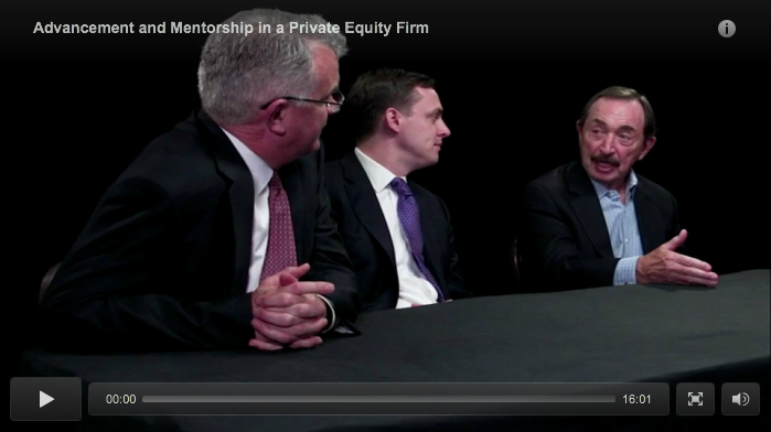 Advancement and Mentorship in a Private Equity Firm